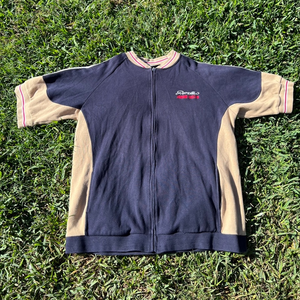 P. Miller Signature Sweatshirt Jacket Y2K 3XL navy Blue Master P Vintage